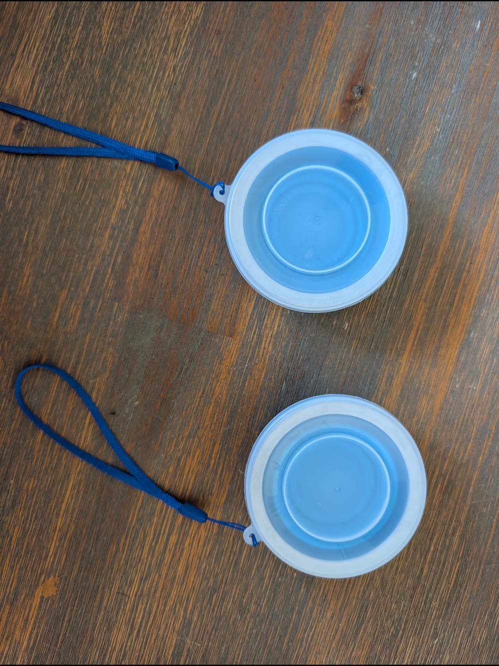 Collapsible Silicone Travel Cup - Light Blue